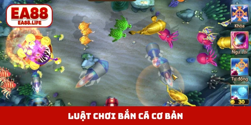 Luật chơi bắn cá cơ bản cho newbie
